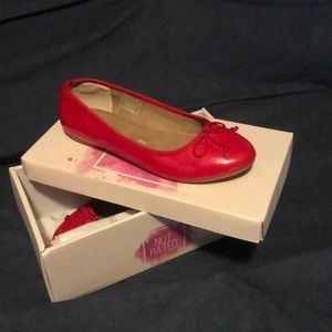 Red Patent leather Ralph Lauren shoes